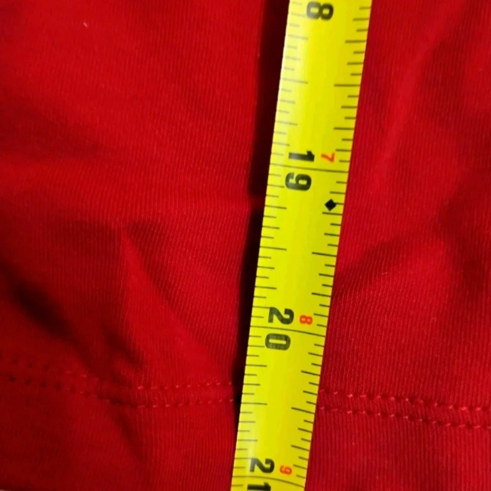 St. John's Bay Classic Red Long Sleeve Tee - Picture 5 of 5